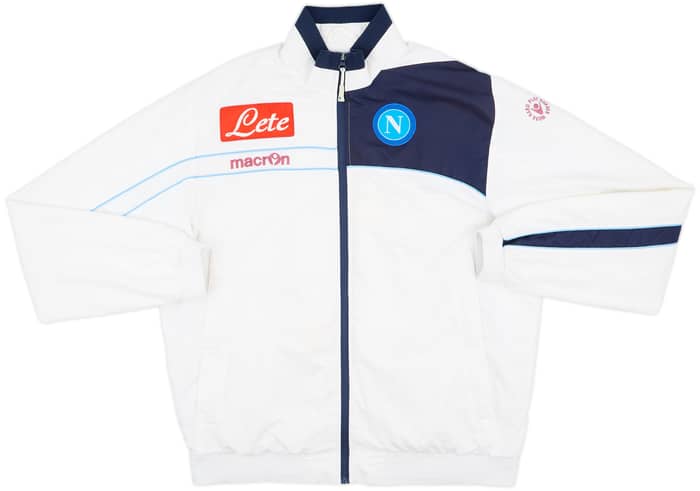 2011-12 Napoli Macron Track Jacket - 6/10 - (XL)