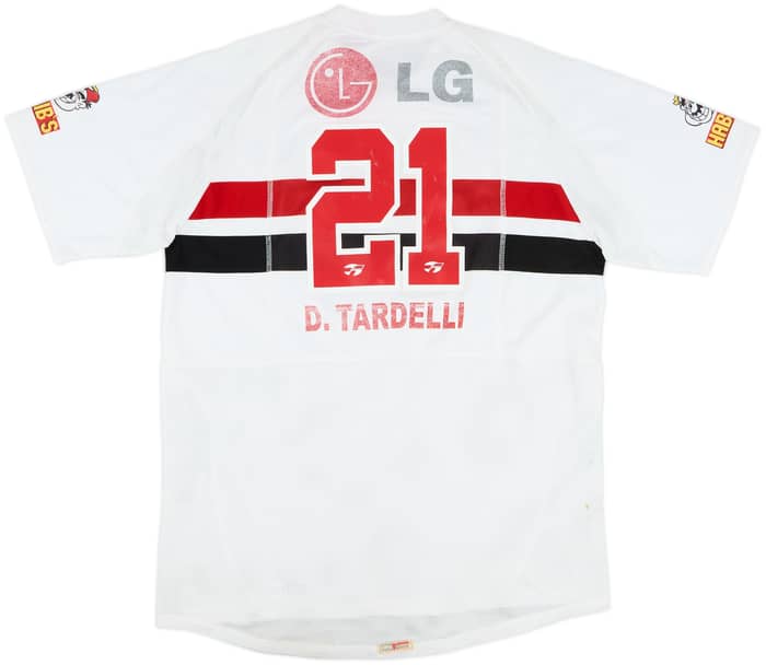 2004 Sao Paulo Home Shirt D. Tardelli #21 - 5/10 - (XL)