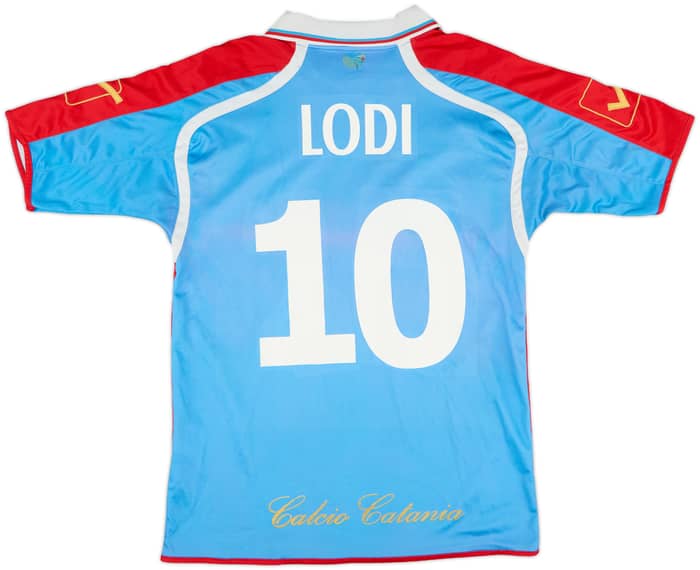 2010-12 Catania Home Shirt Lodi #10 - 6/10 - (L)