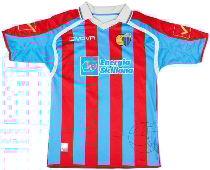 2010-12 Catania Home Shirt Lodi #10 - 6/10 - (L)