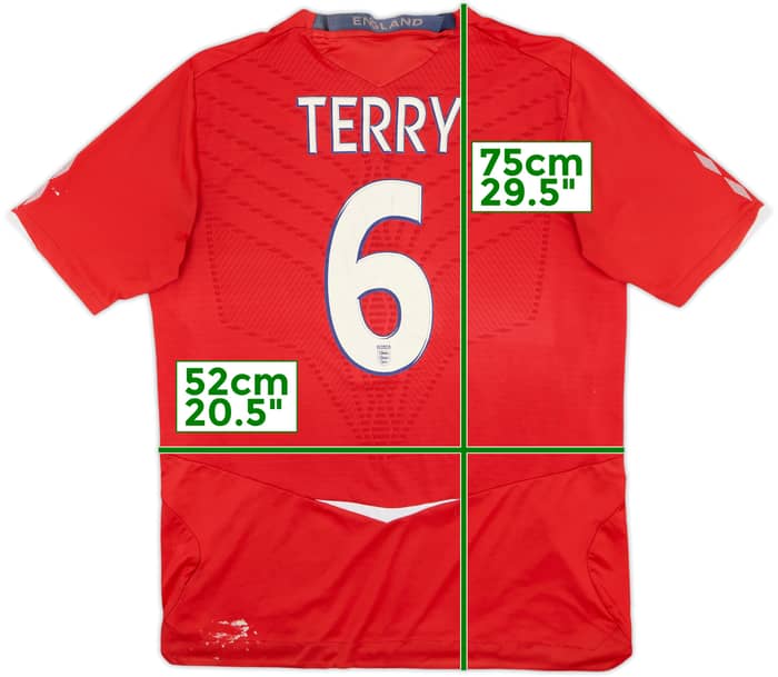 2008-10 England Away Shirt Terry #6 - 5/10 - (L)