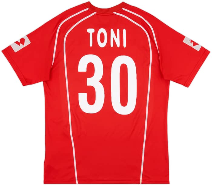 2005-06 Fiorentina Third Shirt Toni #30 - 7/10 - (XL)