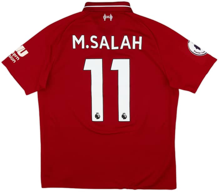 2019-20 Liverpool Home Shirt M.Salah #10 - 7/10 - (S)
