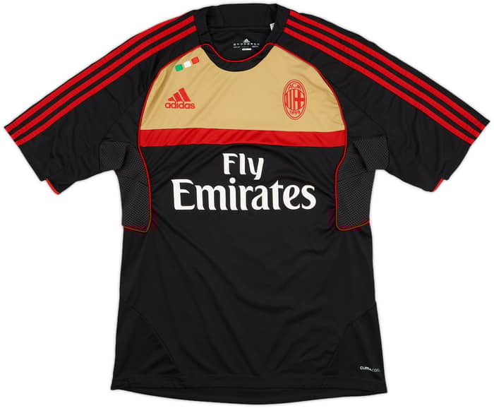2011-12 AC Milan adidas Training Shirt - 9/10 - (L)