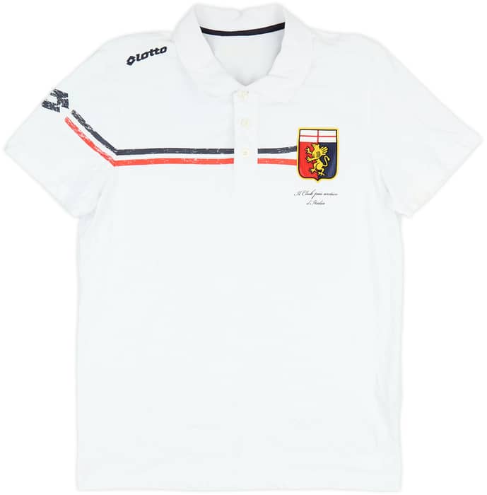 2012-13 Genoa Lotto Polo Shirt - 8/10 - (L)