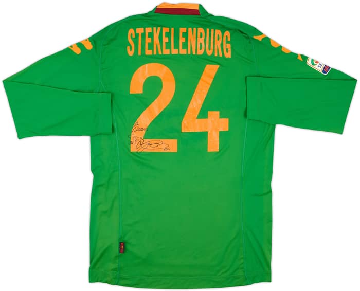 2012-13 Roma Match Issue Signed GK Shirt Stekelenburg #24