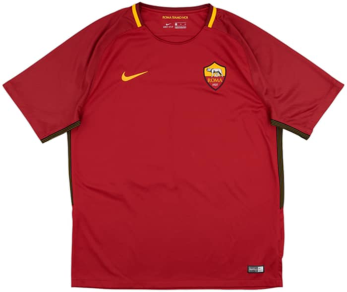 2017-18 Roma Home Shirt El Shaarawy #92 - 10/10 - (XL)