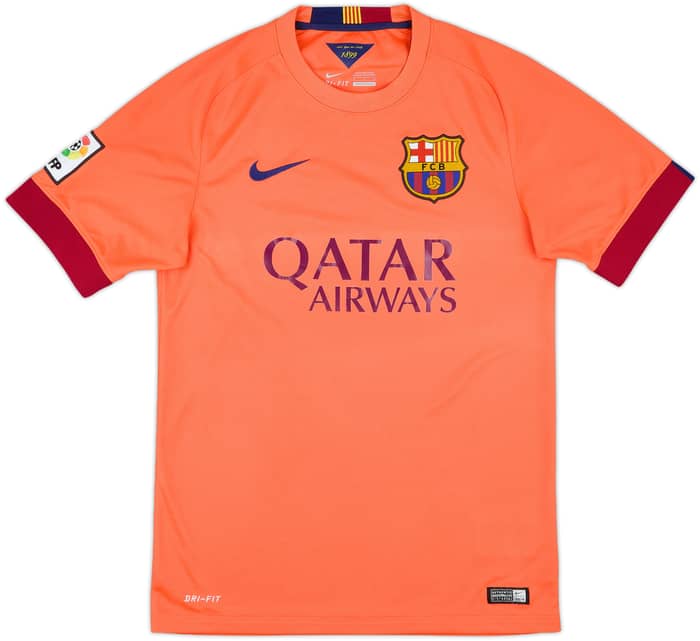 2014-15 Barcelona Away Shirt Messi #10 - 6/10 - (S)