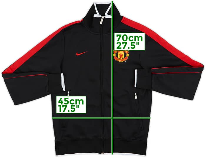 2011-12 Manchester United Nike N98 Track Jacket - 8/10 - (S)