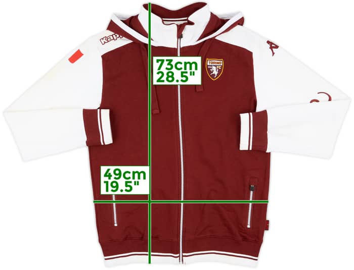 2015-16 Torino Kappa Hooded Track Jacket - 10/10 - (XL)