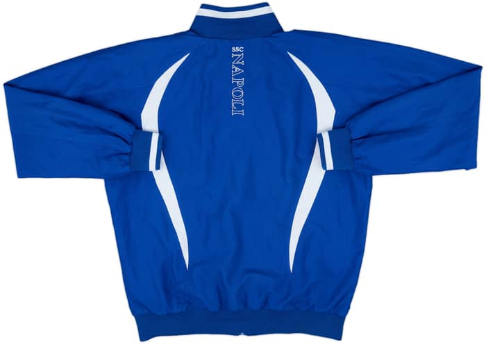 2009-10 Napoli Macron Track Jacket - 8/10 - (L)