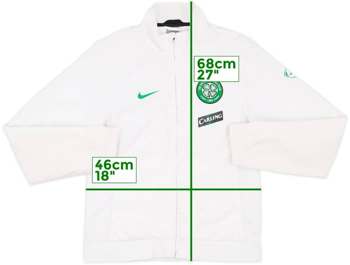 2009-10 Celtic Nike Track Jacket - 8/10 - (S)