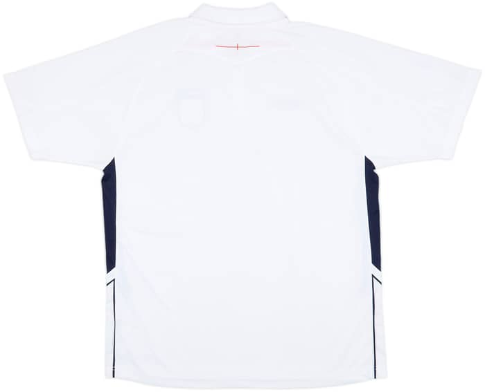 2007-09 England Umbro 1/4 Zip Polo Shirt - 7/10 - (XL)