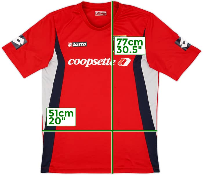 2012-13 Genoa Lotto Training Shirt - 7/10 - (L)