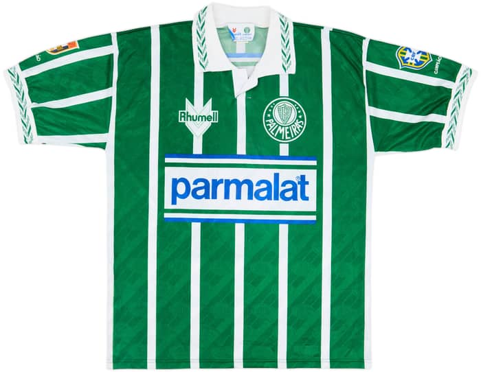 1995 Palmeiras Home Shirt #9 - 8/10 - (XL)