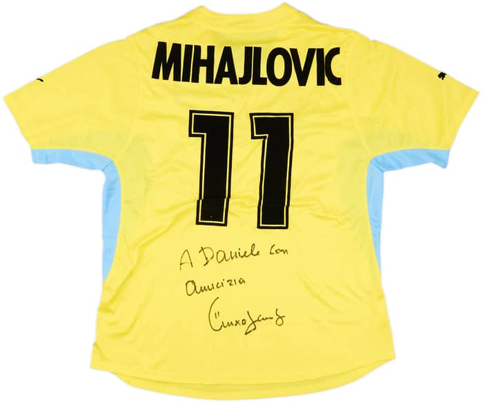 2001-02 Lazio Signed Away Shirt Mihajlovic #11 - 8/10 - (XXL)