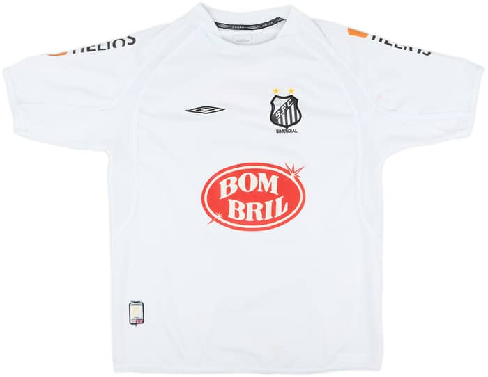 2004 Santos Home Shirt #10 - 7/10 - (XL)