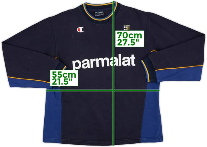 2001-02 Parma Champion Sweat Top - 7/10 - (L)