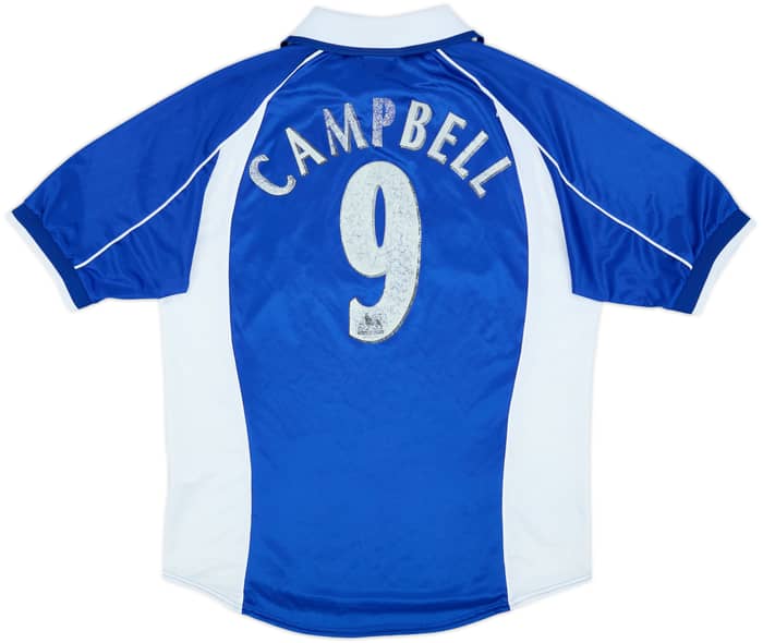 2000-02 Everton Home Shirt Campbell #9 - 4/10 - (M)