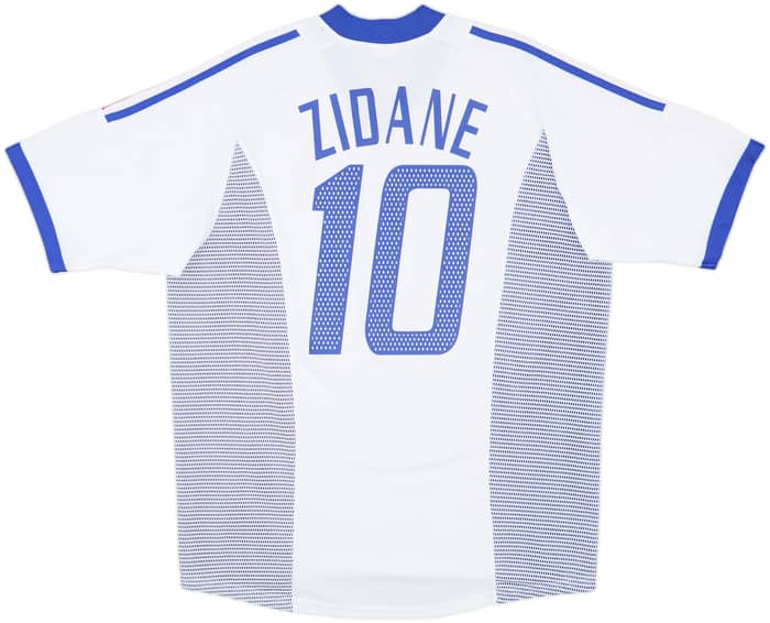 2002-04 France Away Shirt Zidane #10 - 8/10 - (L)