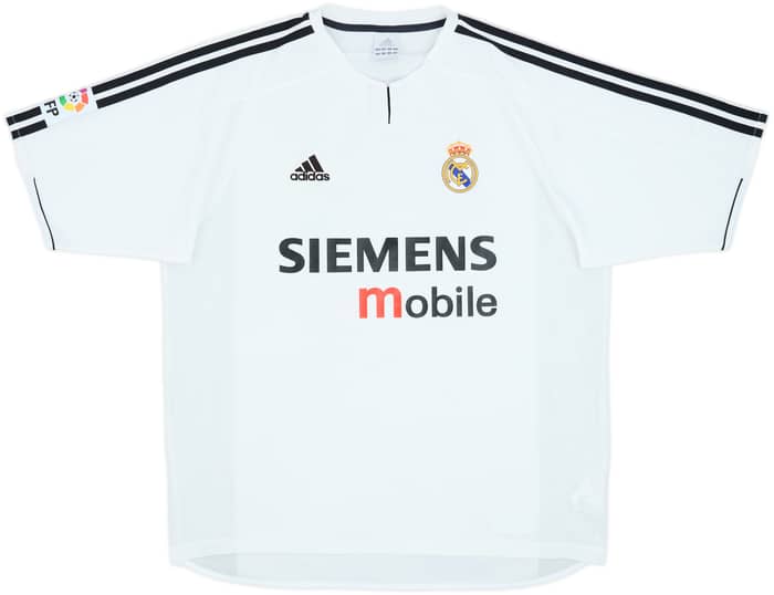 2003-04 Real Madrid Home Shirt Beckham #23 - 7/10 - (L)