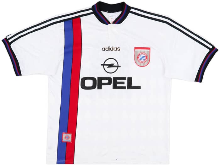1996-98 Bayern Munich Away Shirt Basler #13 - 6/10 - (L)