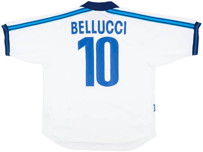 1998-99 Napoli Away Shirt Bellucci #10 - 5/10 - (L)