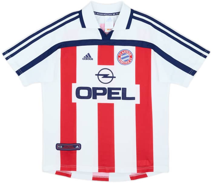 2000-01 Bayern Munich Away Shirt - 9/10 - (Y)