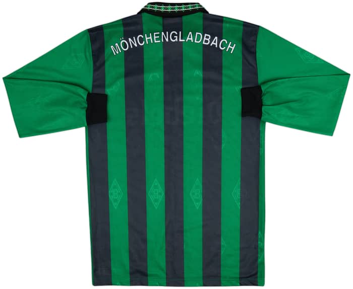 1995-96 Borussia Monchengladbach Away L/S Shirt - 8/10 - (M)