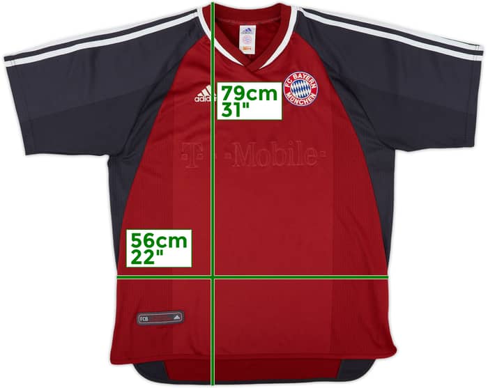 2001-02 Bayern Munich Home Shirt - 3/10 - (L)