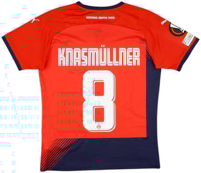 2021-22 Rapid Vienna Player Issue Away Shirt Knasmullner #8 - 8/10 - (M)