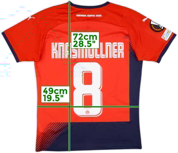 2021-22 Rapid Vienna Player Issue Away Shirt Knasmullner #8 - 8/10 - (M)