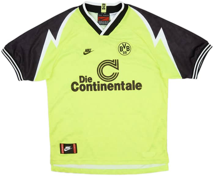 1995-96 Borussia Dortmund Home Shirt - 6/10 - (XL.Boys)