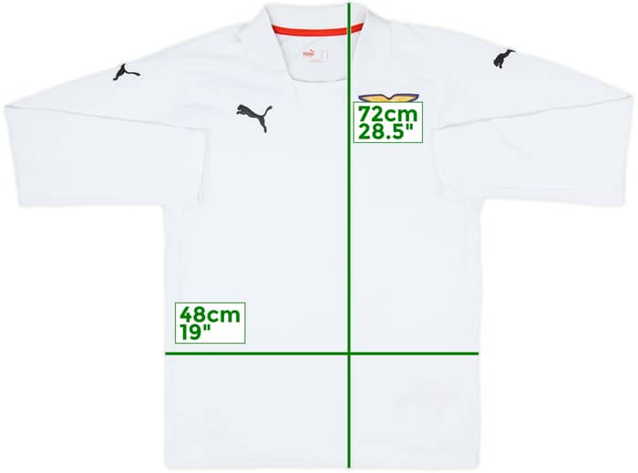 2007-08 Lazio Puma Training L/S Shirt - 7/10 - (M)