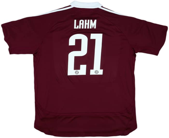 2006-07 Bayern Munich CL Shirt Lahm #21 - 5/10 - (XL)