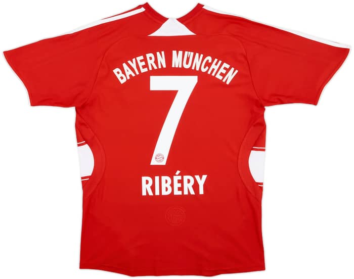2008-09 Bayern Munich Home Shirt Ribery #7 - 8/10 - (XL.Boys)