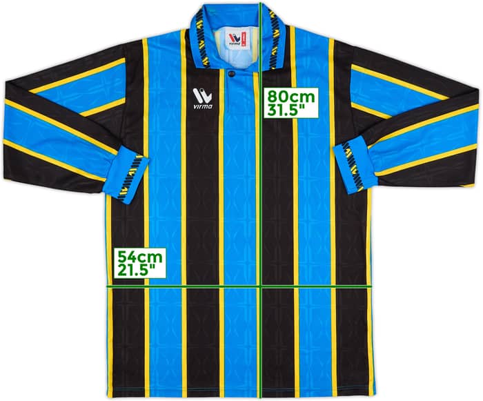 1990s Virma Template L/S Shirt #5 - 8/10 - (XL)