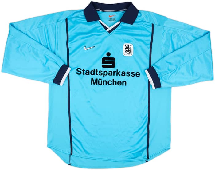 1999-01 1860 Munich II Match Issue Home L/S Shirt #10