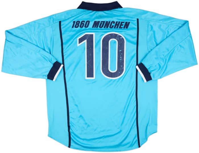 1999-01 1860 Munich II Match Issue Home L/S Shirt #10