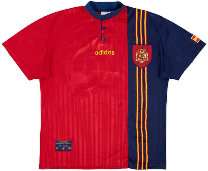 1996-98 Spain Home Shirt Jorge #12 - 5/10 - (L)