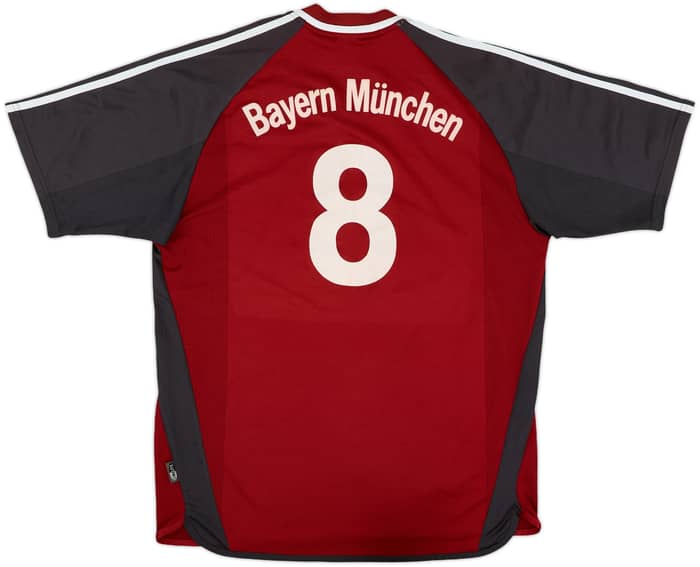 2002-03 Bayern Munich Home Shirt #8 - 7/10 - (L)