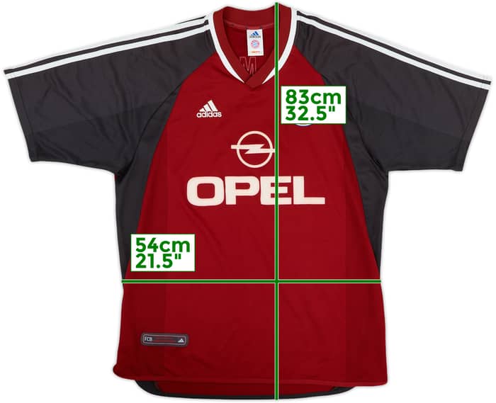 2002-03 Bayern Munich Home Shirt #8 - 7/10 - (L)