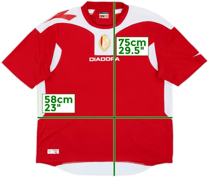 2009-10 Standard Liege Home Shirt - 5/10 - (L)