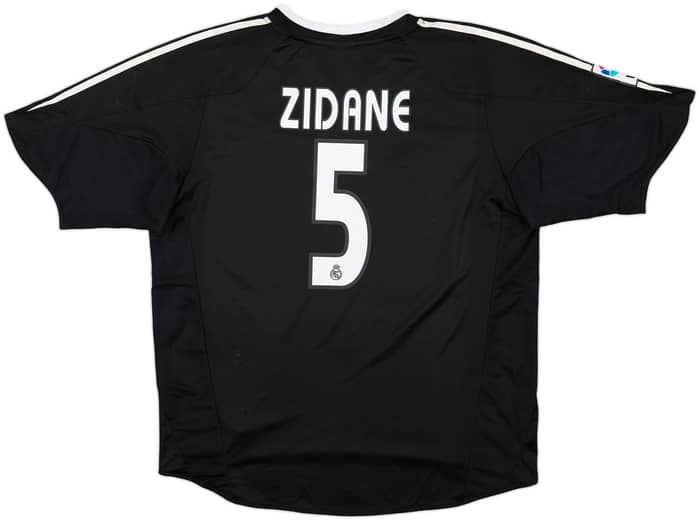 2003-04 Real Madrid Away Shirt Zidane #5 - 8/10 - (L)
