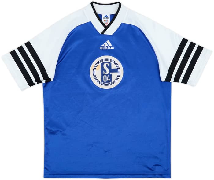 1998-99 Schalke adidas Training Shirt - 6/10 - (XL.Boys)