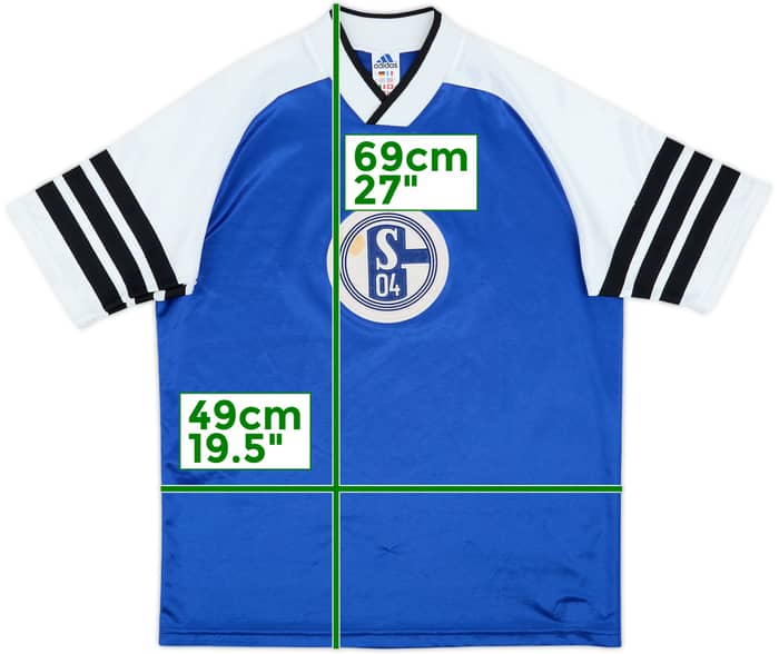 1998-99 Schalke adidas Training Shirt - 6/10 - (XL.Boys)
