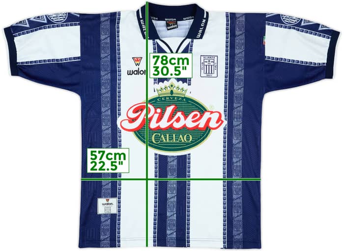 2000 Alianza Lima Home Shirt #10 - 9/10 - (L)