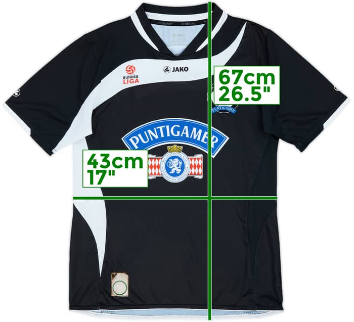 2010-11 Sturm Graz Home Shirt - 7/10 - (L.Boys)