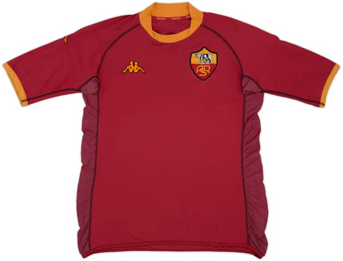 2002-03 Roma Home Shirt Totti #10 - 6/10 - (XL)