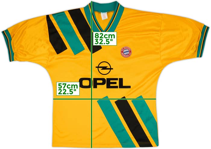 1993-96 Bayern Munich Away Shirt - 8/10 - (L)